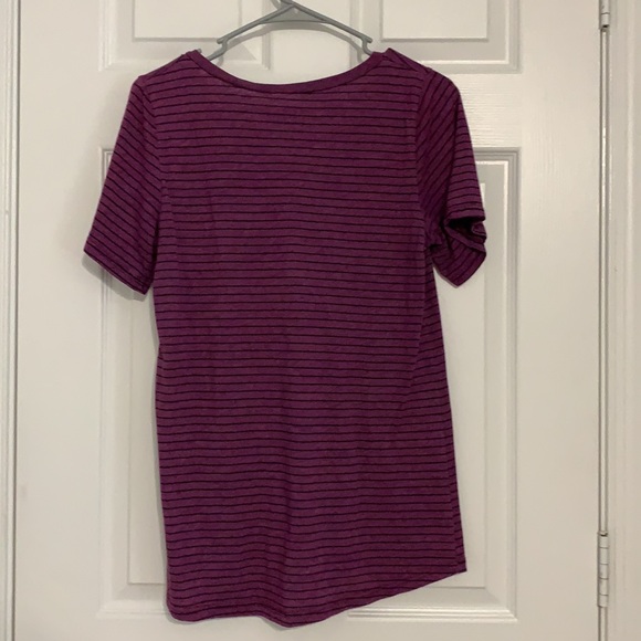Purple stripe volcom stone shirt - Picture 2 of 4